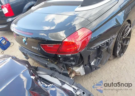 2012 BMW 650I z USA, uszkodzony, nr VIN WBALZ3C55CC397345